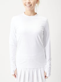 BloqUV Women's Long Sleeve Top - White
