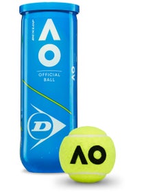 Dunlop Australian Open Extra Duty 3 Ball Can