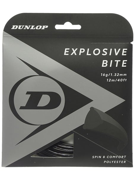 Dunlop Explosive Bite 16/1.32 String Set  Black