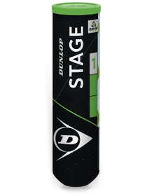Dunlop Stage 1 Green 4 Ball Can