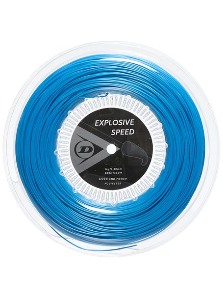 Dunlop Explosive Speed String 16/1.30 Reel Blue- 200m
