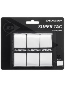 Dunlop Super Tac OverGrip 3 Pack White