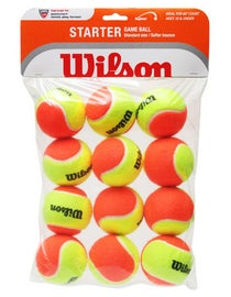 Wilson Starter Orange/Stage 2 Ball 12-Pack