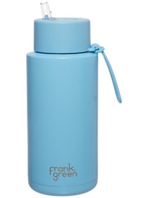Frank Green 34oz Reusable Bottle (Straw) Sky Blue