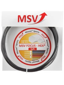 MSV Focus Hex Soft 17/1.25 String Set Black