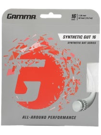 Gamma Synthetic Gut 16 String White