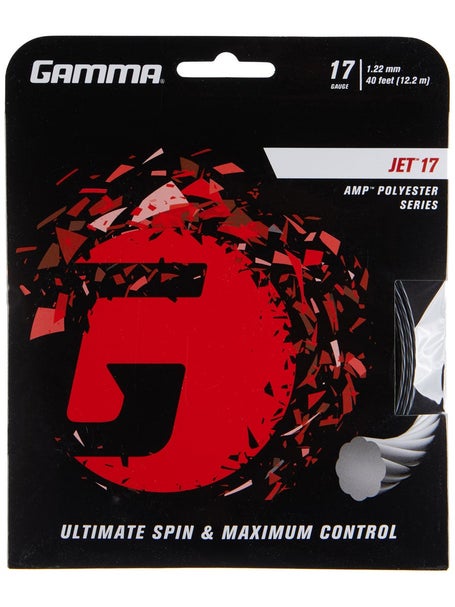 Gamma Jet 17/1.22 String Set Black 