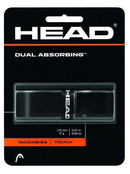 Head Dual Absorbing Replacement Grip Black