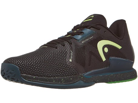 HEAD Sprint Pro 3.5 SF AC Mens Shoes\Blk/Forest Green 