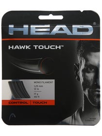 Head Hawk Touch  17/1.25 String Set Anthracite