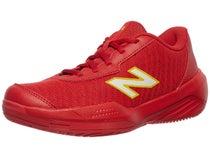 New Balance 996v5 Red/Yellow Junior Shoe