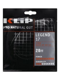 KLIP Legend Natural Gut 17/1.25 String Half Set