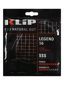 KLIP Legend Natural Gut 1.30/16G String Set