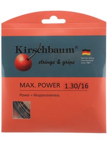 Kirschbaum Max Power 16/1.30 Anthracite String Set