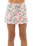 Lucky in Love Girl's Patch Me Floral Blush Skirt