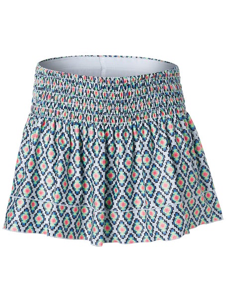 Lucky in Love Girls Square Are You Smock Skirt - Print