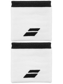 Babolat Logo Wristband White/Grey