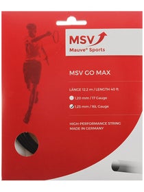 MSV GO MAX 1.25 String Set Black