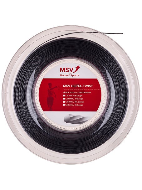MSV Hepta-Twist 17/1.25 200m String Reel