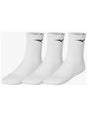 Mizuno Training Crew Sock White 3-Pack