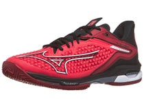 Mizuno Wave Exceed Tour 6 CLAY Red/White Men's Shoes