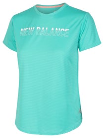New Balance Women's Accelerate Short Sleeve Printed