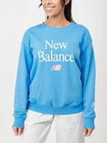New Balance Women's Essentials Good Vibes Fleece Crew