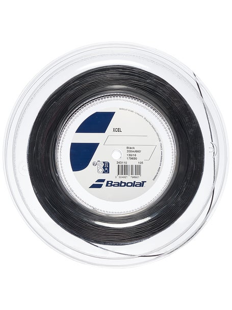 Babolat Xcel 16/1.30 String Black Reel - 200m 