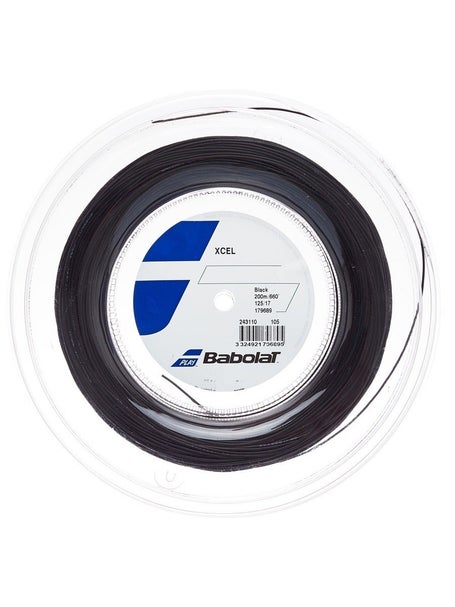 Babolat Xcel 17/1.25 String Reel - 200m Black