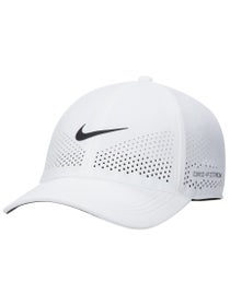 Nike Men's Advantage Swoosh Hat - White 