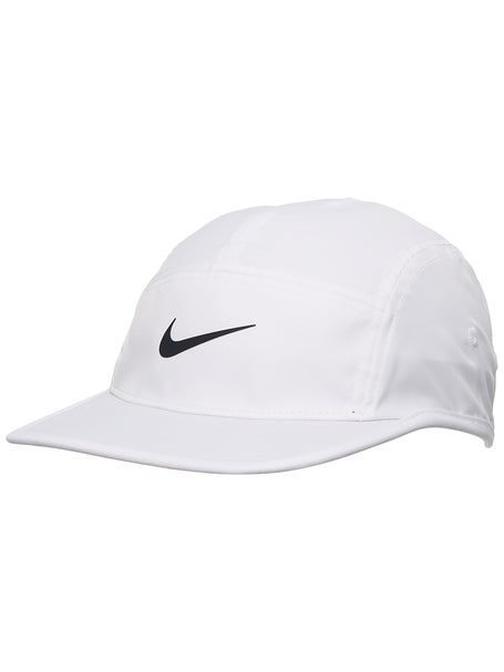 Nike Mens Dri-Fit Fly Swoosh Hat - White 