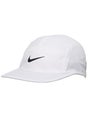 Nike Men's Dri-Fit Fly Swoosh Hat - White 