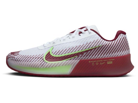 Nike Zoom Vapor 11 White/Red Lime Blast Mens Shoe
