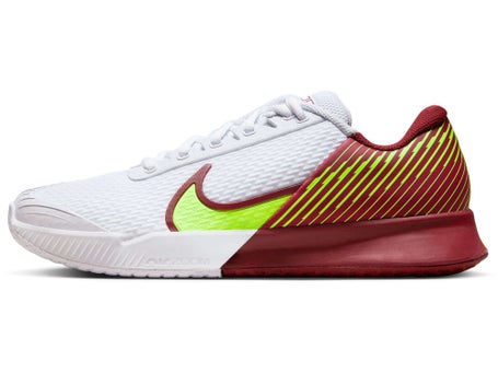 Nike Vapor Pro 2 White/Lime Blast-Red Mens Shoe
