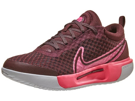 Nike Court Zoom Pro PRM Burgundy/Pink Womens Shoe 