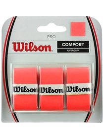 Wilson Pro Overgrip 3 Pack Orange