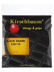 Kirschbaum Spiky Shark 16/1.30 String Set Black 