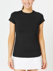 Sofibella Women's UV Short Sleeve - Black