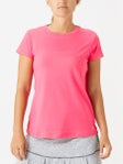 Sofibella Women's UV Short Sleeve Top Pink XL