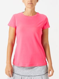 Sofibella Women's UV Short Sleeve Top - Pink Amore