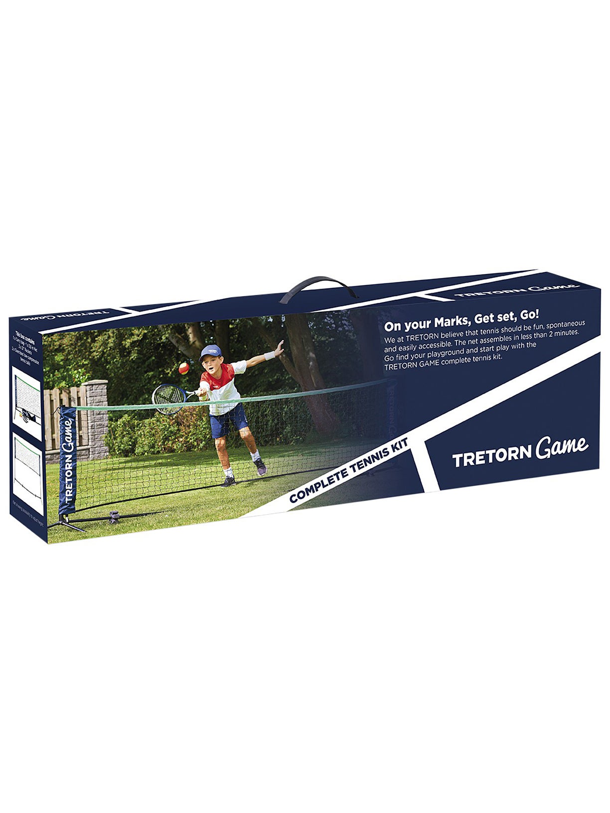 Treton 3.6m mini tennis net