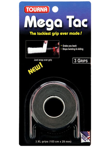 Tourna Grip Mega Tac Overgrip 3 Pack\XL 103cm x 29mm