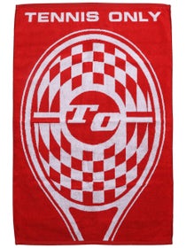 Tennis Only Tennis Towel Large Red/White