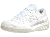 New Balance WC 696 v5 D Women's Shoe  White/Grey 