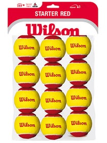 Wilson Starter Red/Stage 3 Ball 12-Pack 