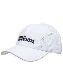 Wilson Laser-Cut Performance Cap - White