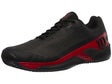Wilson Rush Pro 4.0 CLASH CLAY Black/Red Men's Shoe