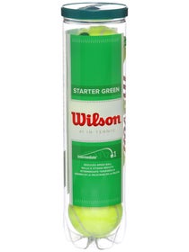 Wilson Starter Green 4 Ball Can