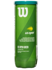 Wilson US Open Starter Green 3 Ball Can