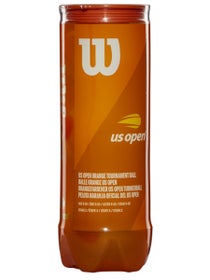 Wilson US Open Starter Orange 3 Ball Can